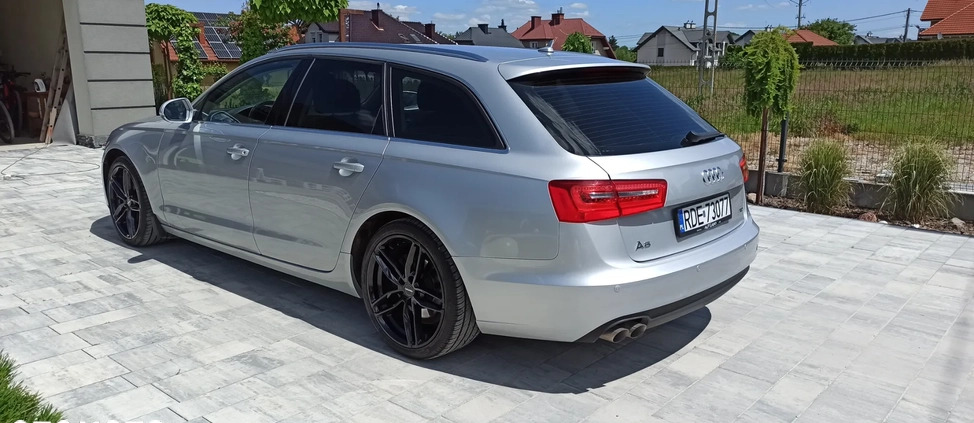 Audi A6 cena 58000 przebieg: 210000, rok produkcji 2012 z Dębica małe 46
